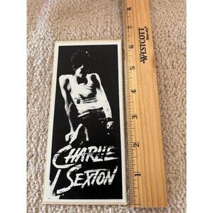 1985 Charlie Sexton Pictures for Pleasure Vinyl Album Cover Sticker